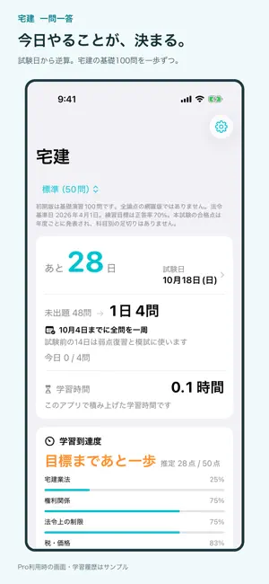 宅建 一問一答 試験対策問題集 screenshot 1