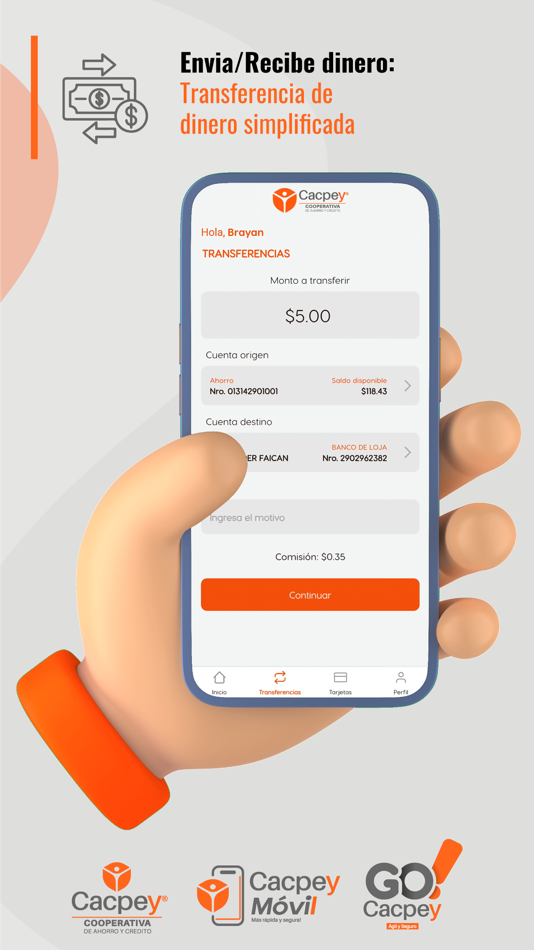 #4. Cacpey Virtual (iOS) 由: COOPERATIVA DE AHORRO Y CRÉDITO DE LA PEQUEÑA EMPRESA CACPE YANTZAZA