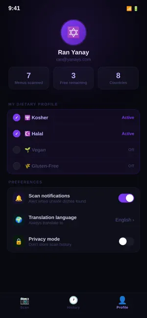 Magic Menu - Scanner & AI screenshot 3