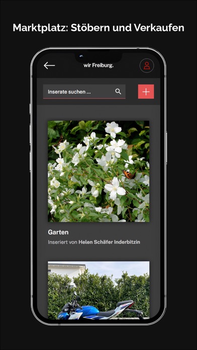 wir Freiburg. Screenshot