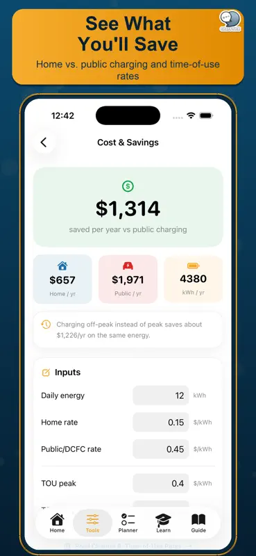 EV Charging at Home App by CS screenshot 5 of 10