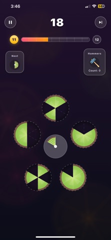 Slice Merge Circle Puzzle screenshot 5
