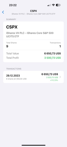 Just Portfolio screenshot