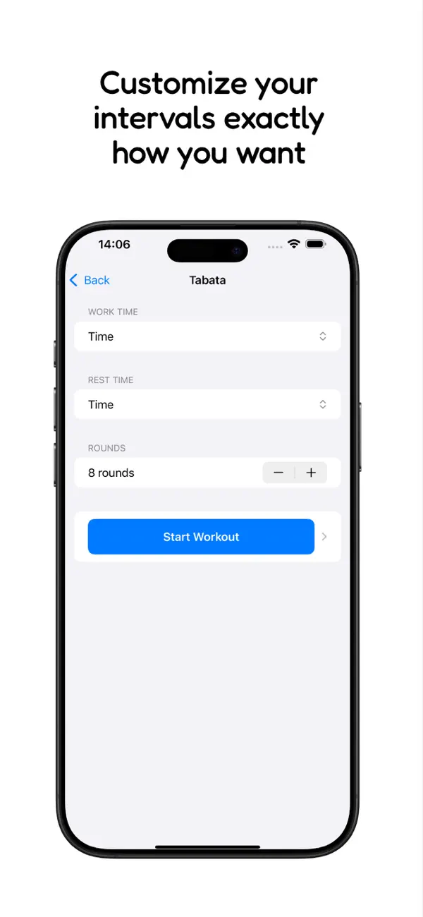 Screenshot #3 pour WODClock - Workout Timer