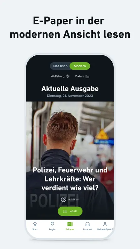 AZ/WAZ - News und Podcast screenshot 4 of 10