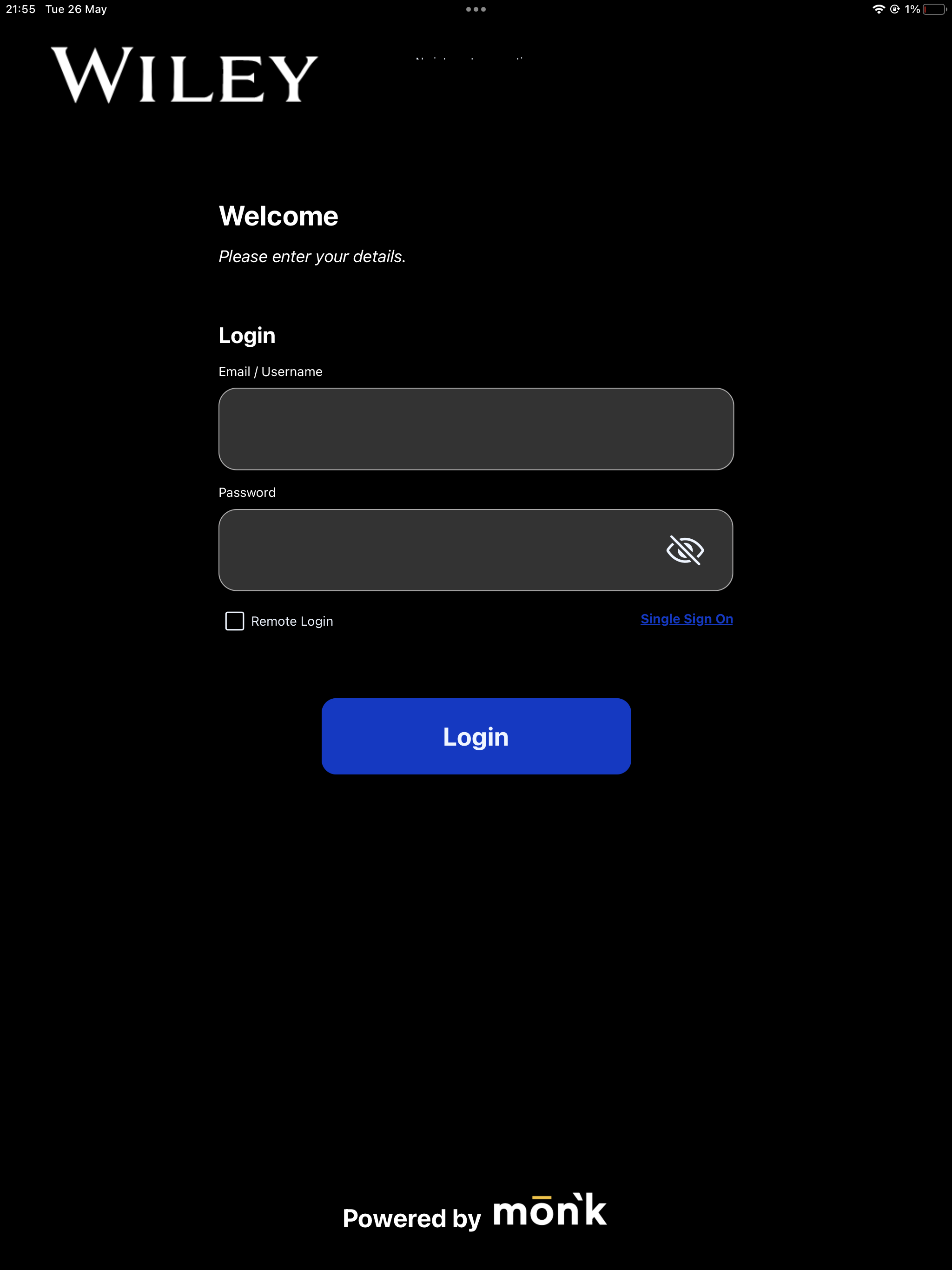 Wiley eBooks Reader