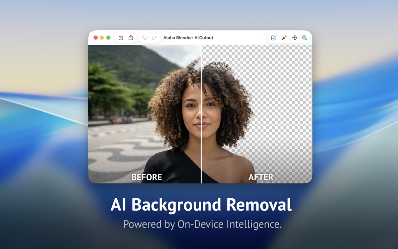 Screenshot #1 pour Alpha Blender: AI Cutout