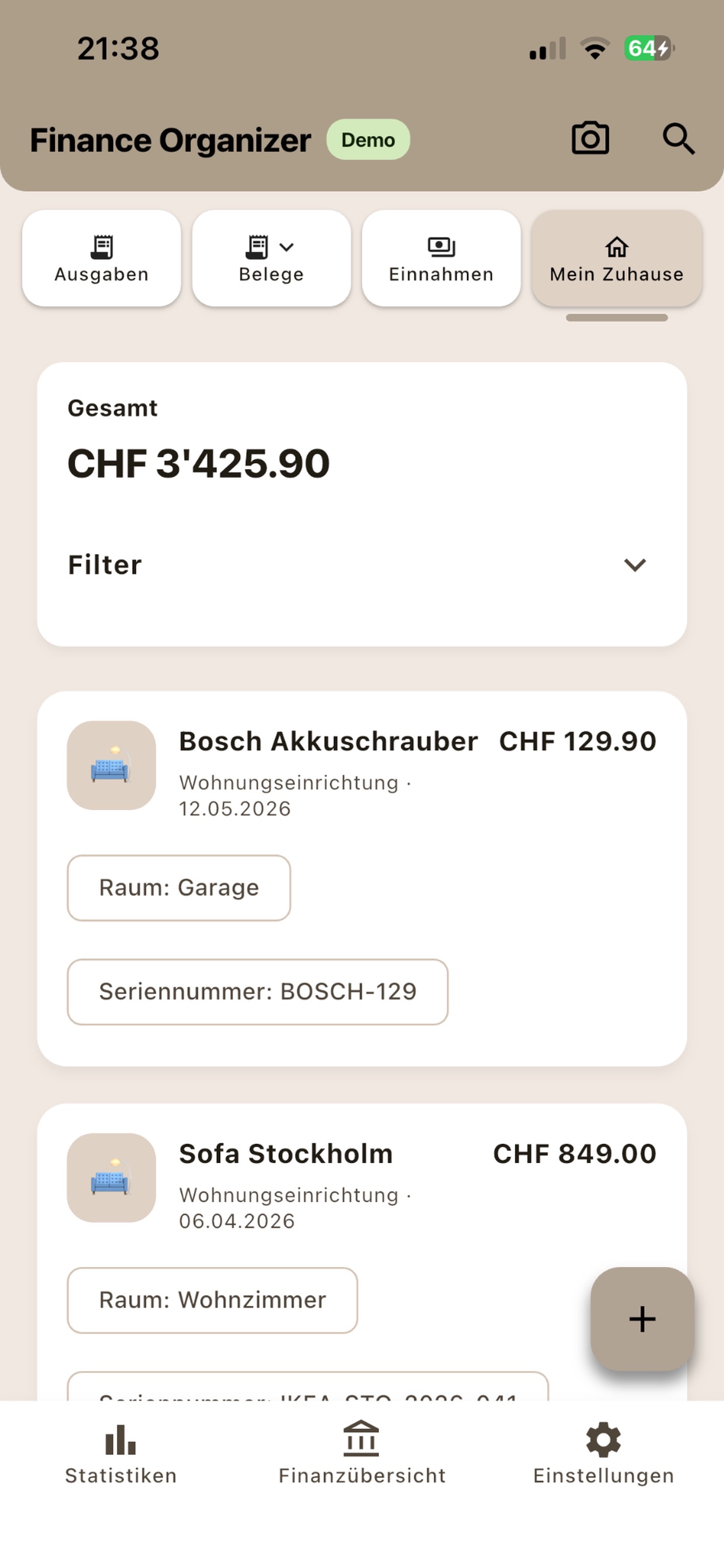 Screenshot 6 of Finance Organizer