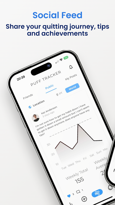 Puff Tracker Screenshot