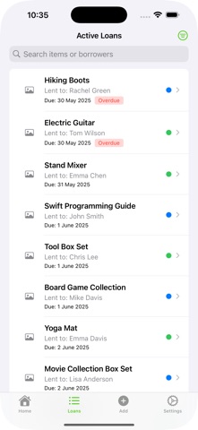 App screenshot