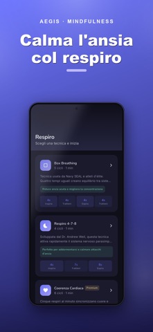 Aegis: Ansia, Stress, Calma screenshot