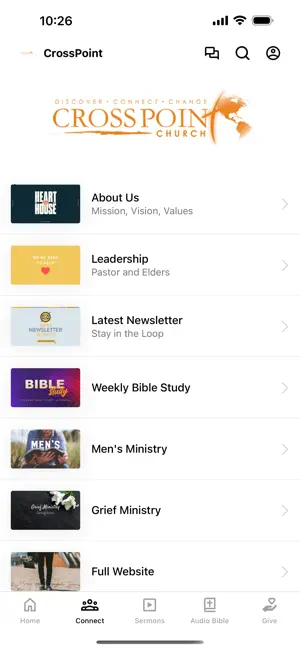 CrossPoint Church RI screenshot 2