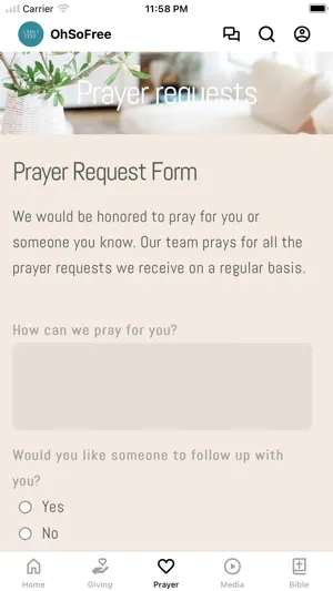 OhSoFree Ministries screenshot 2