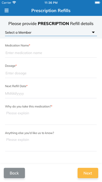 Redirect Health Member App Screenshot