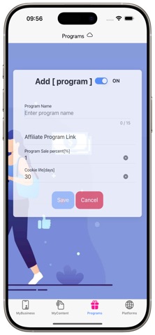 Affiliate'Mee digital market iPhone screenshot