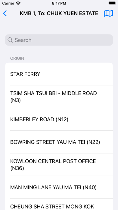 Screenshot 4 of Hong Kong Bus ETA (CTB & KMB) App