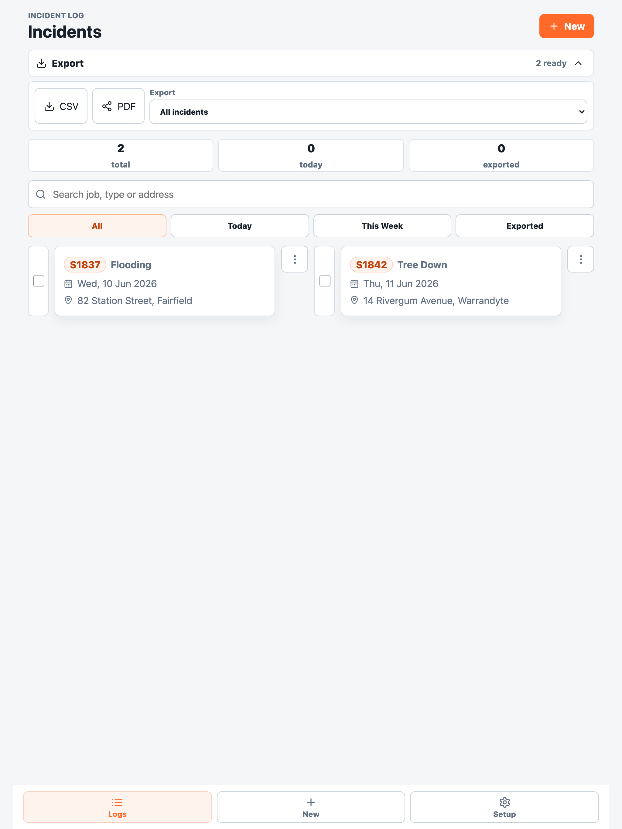 Incident Logger screenshot 8