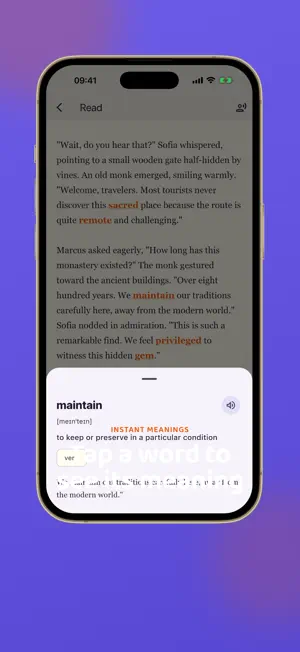 LinguaStory: Learn via Stories screenshot 1