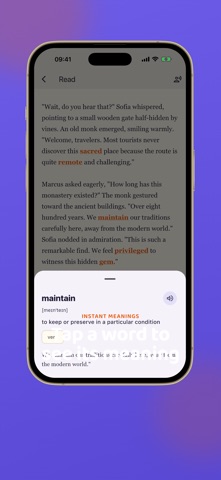 LinguaStory: Learn via Stories Screenshot 1 of 6