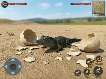 Swamp Reptile Chronicles iPad screenshot