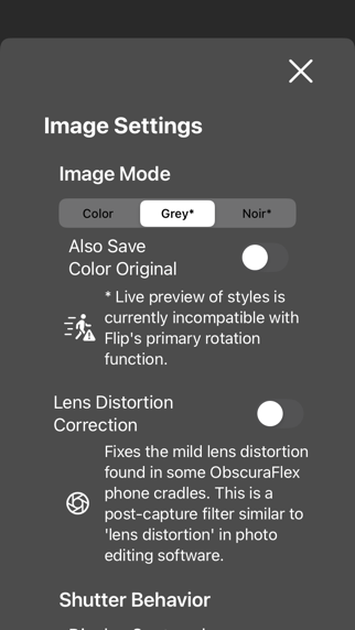 ObscuraFlex iPhone screenshot 3 - Photo & Video app