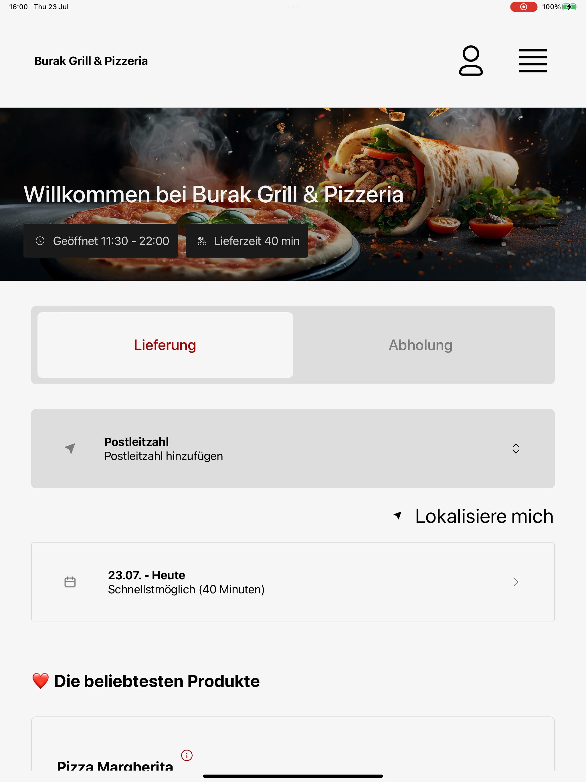 Burak Grill & Pizzeria Duisbur screenshot 13