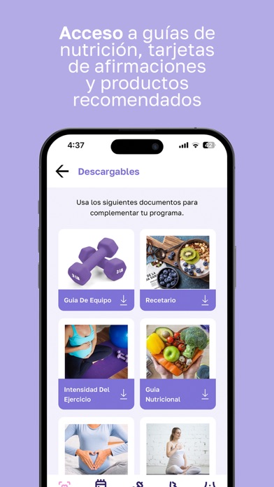 JimeFitMom: Pre y Posnatal Screenshot