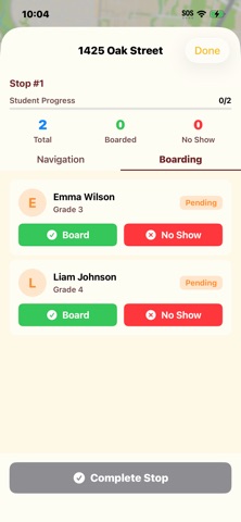 SafePass School Bus Driver screenshot