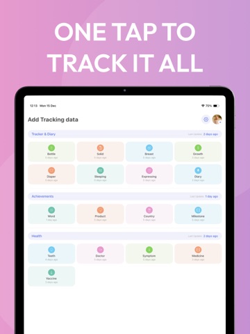 Babee.ai: Baby Tracker Newborn iPad screenshot