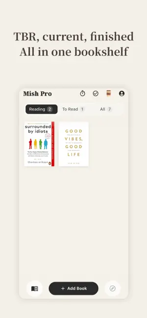 Mish: Book Tracker & Notes screenshot 1