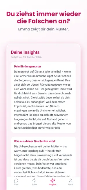 Emma - Dein KI-Beziehungscoach screenshot 1