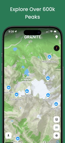 Granite - Built for Mountains iPhone screenshot