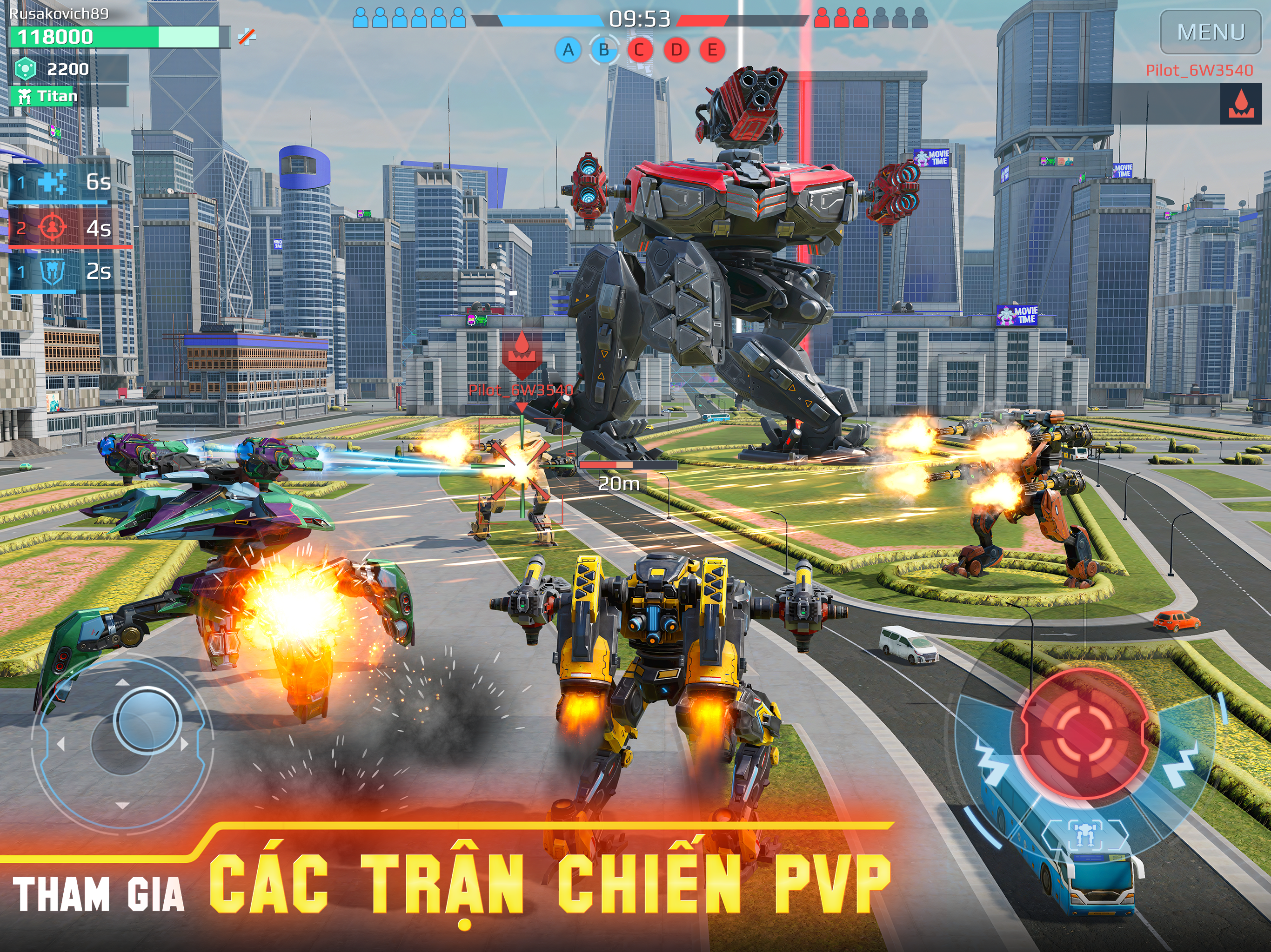 Cơ Giới Chiến: War Robots screenshot 8