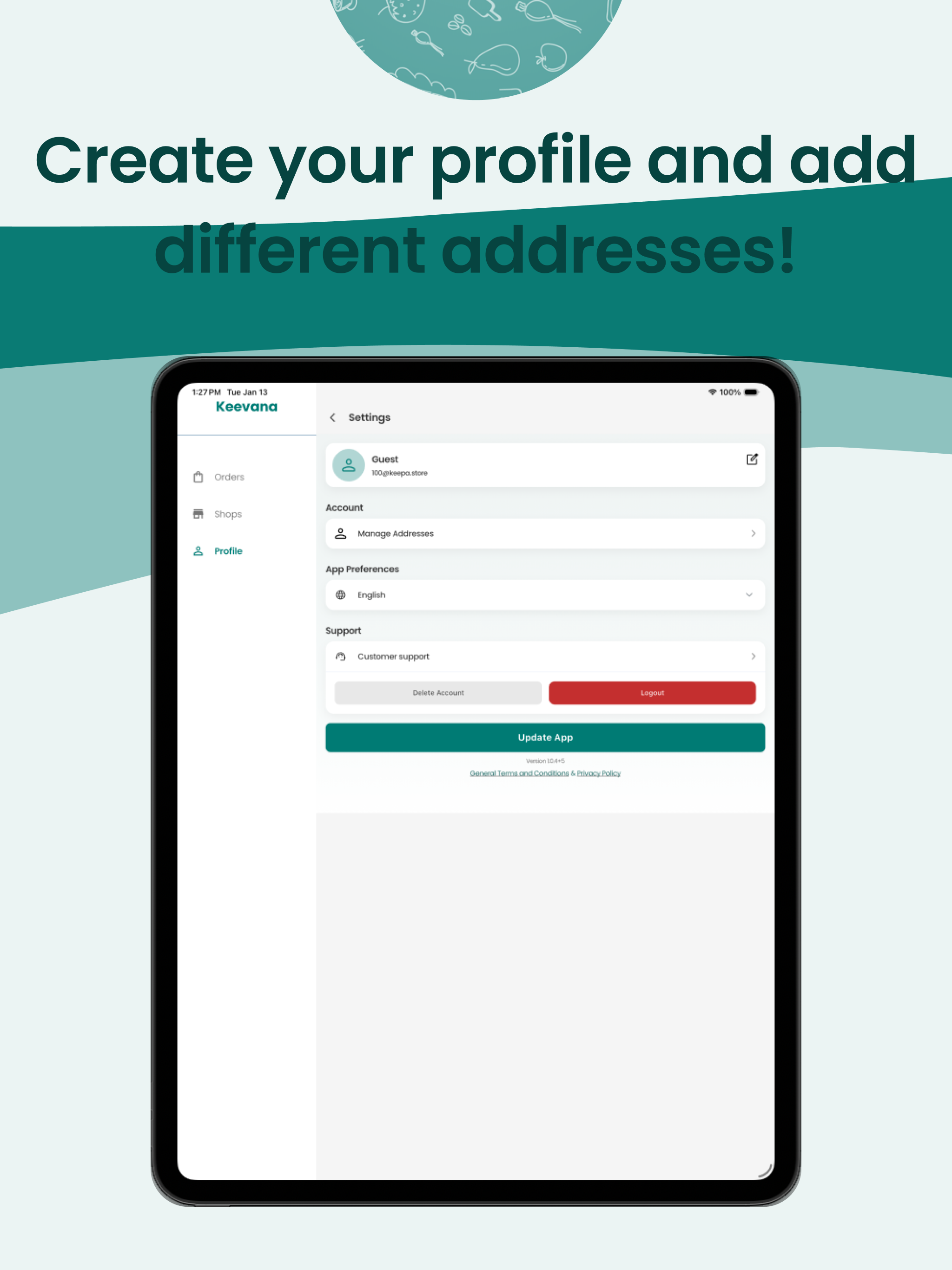Keevana - Market App