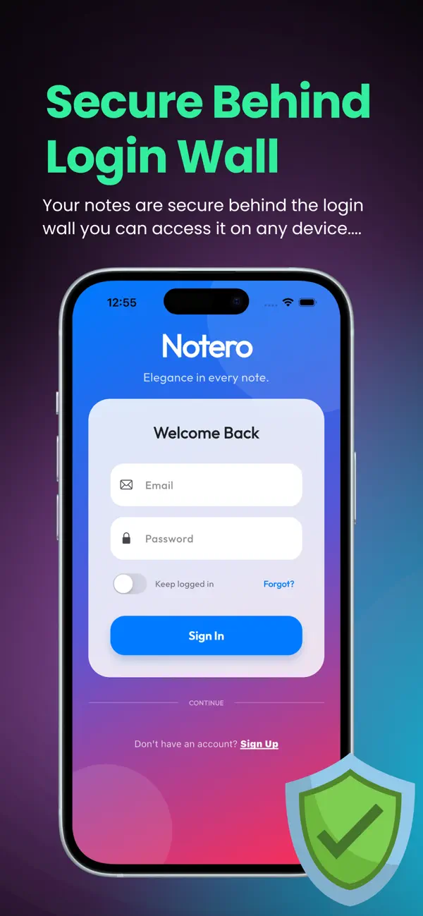 #5. Notero (iOS) โดย: Talha Rehman