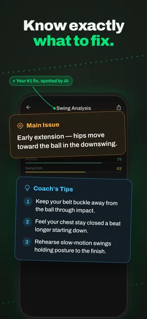 Golf Swing Coach - ProSwingAI screenshot 4