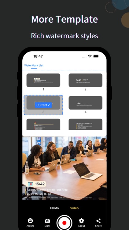 Timestamp Camera: GPS to video screenshot-4