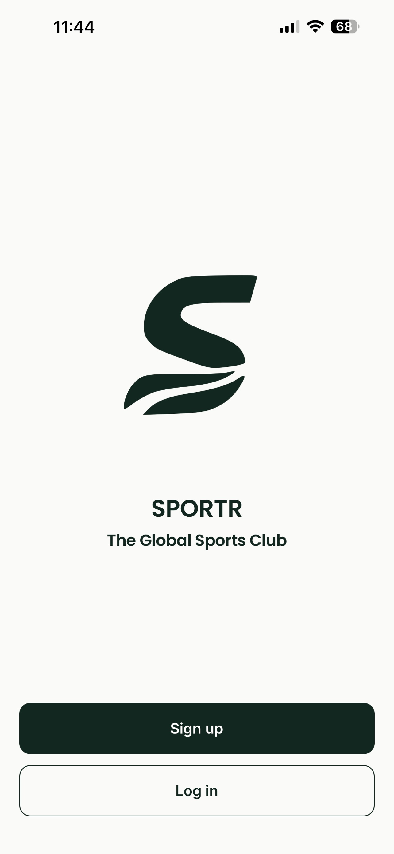 Screenshot 1 of SPORTR - Global Sports Club