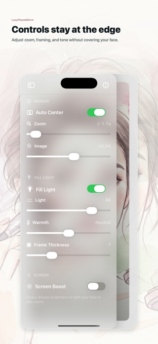 Makeup Mirror - LazyPlanet Screenshot 4 of 4