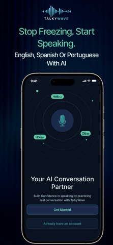 TalkyWave: Speak with AI Screenshot 1 of 6