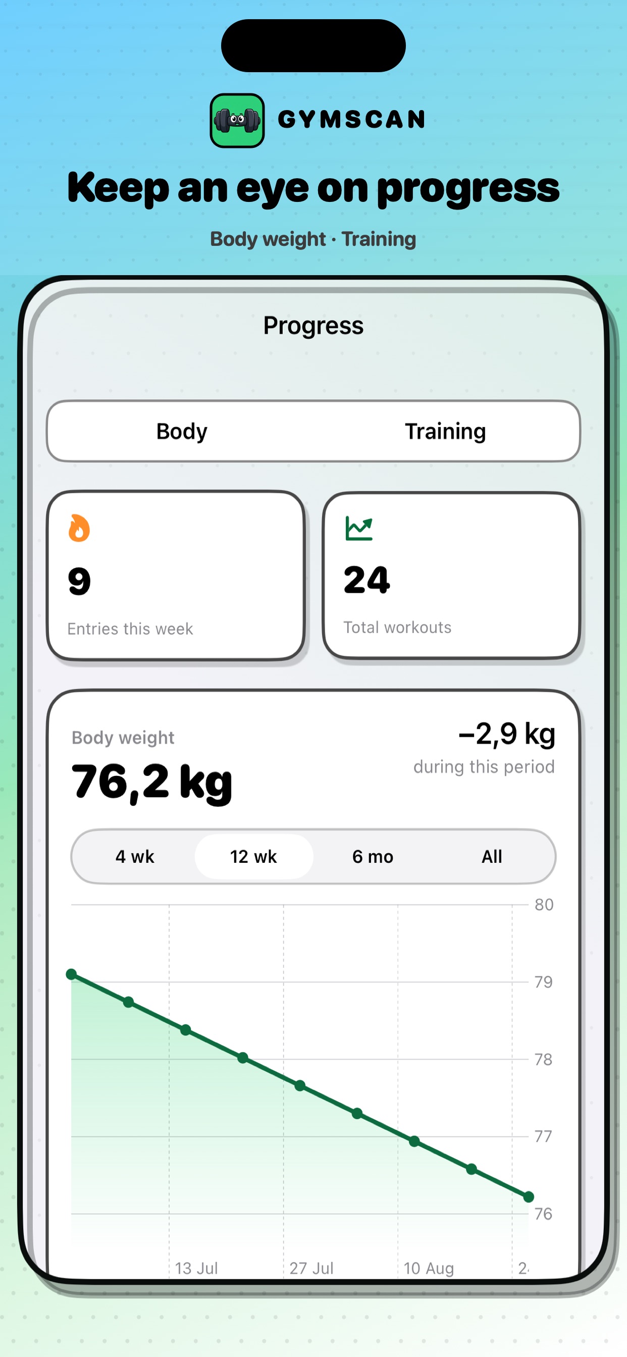 Screenshot 3 of GymScan