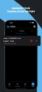 Talkify: Type To Speak, Audio screenshot #5 for iPhone