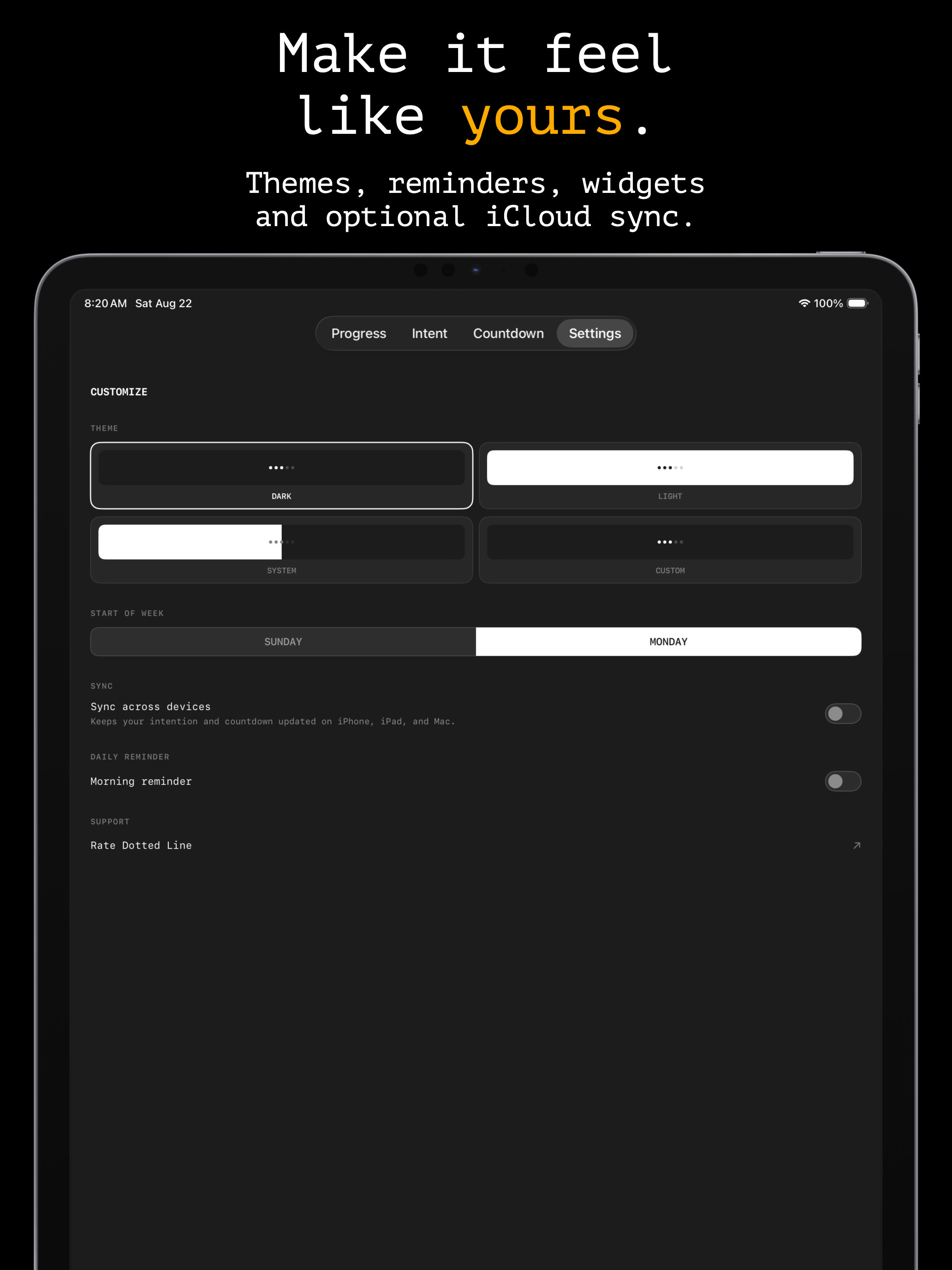 Visual Time - Dotted Line screenshot 12