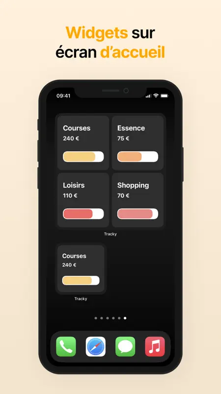 Tracky: Gestion Budget Simple screenshot 5 of 6