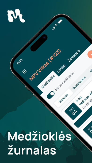 Screenshot 1 of Medžioklės žurnalas App