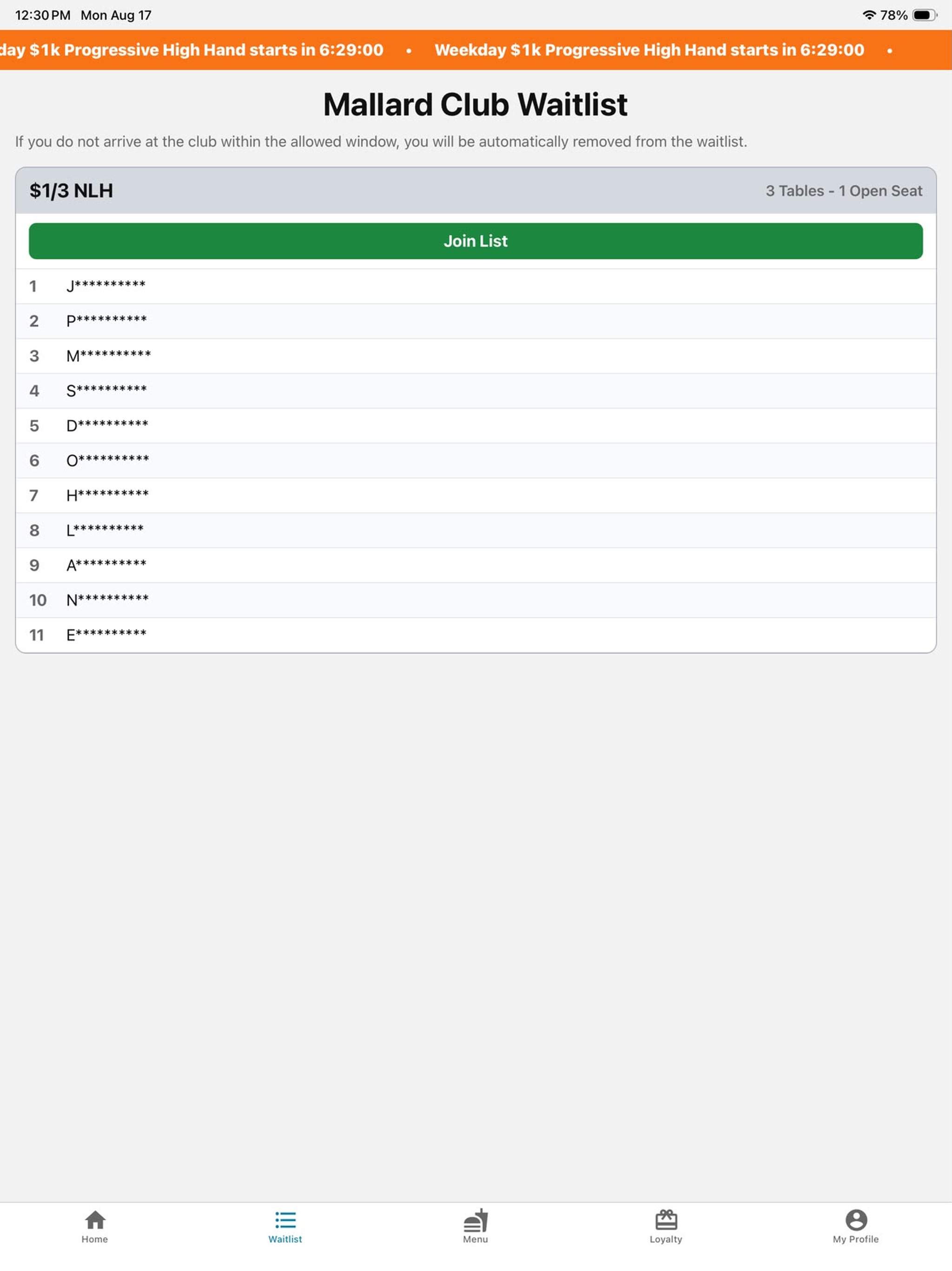 Mallard Club screenshot 5