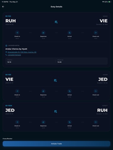 Trade4Crew iPad screenshot