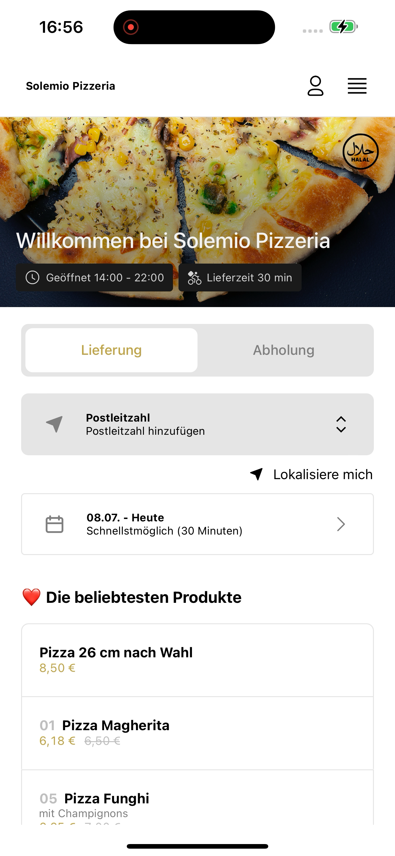 Solemio Pizzeria Reckling screenshot 6