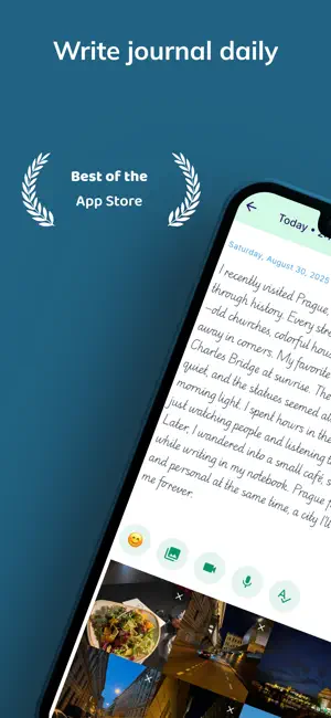 WOYM: Diary, Journal and Goals screenshot 1