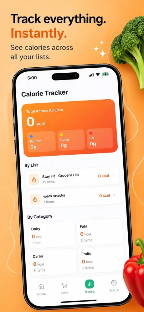 CalorieCart screenshot 3